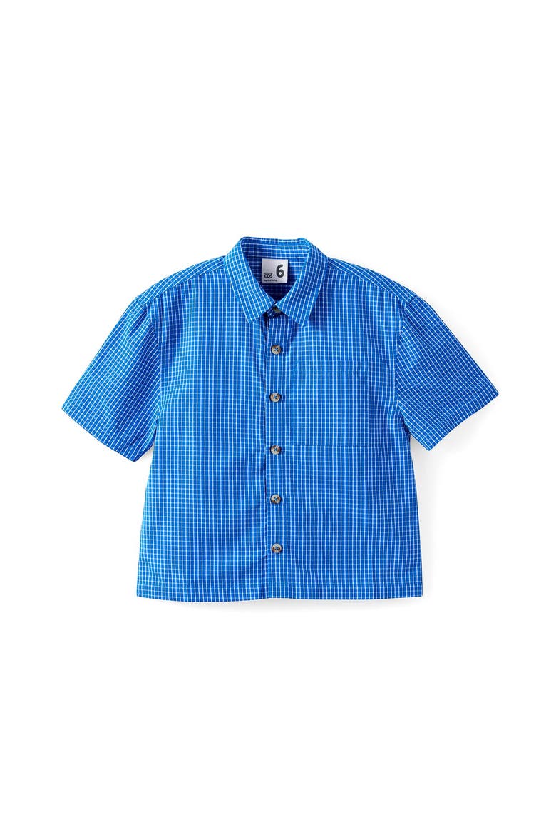 Kid's Ryder Skate Shirt, Main, color, Harbour Blue Yeah
