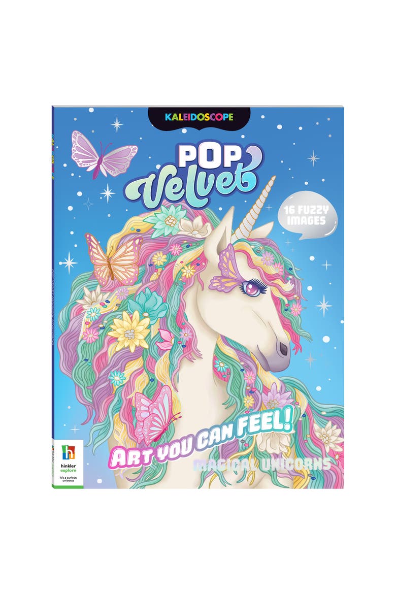 Pop Velvet, Magical Unicorns, Creative Coloring, 32 Pages, Main, color, Multicolored
