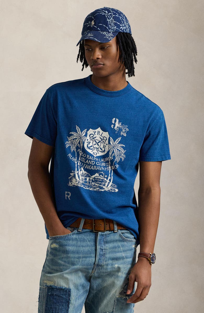 Polo Ralph Lauren Classic Fit Cotton Jersey Graphic T-Shirt, Alternate, color, 
