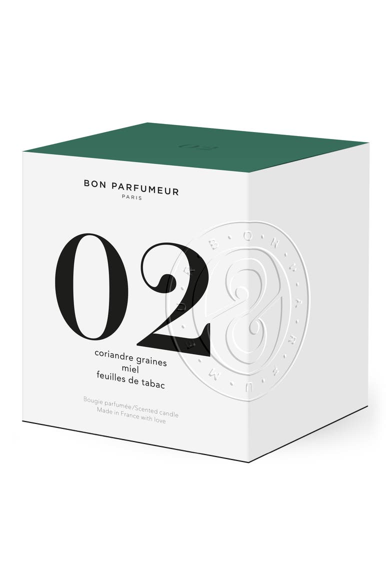 Candle 02 Coriander Seed, Honey & Tobacco Scented Candle, Alternate, color, NO COLOR