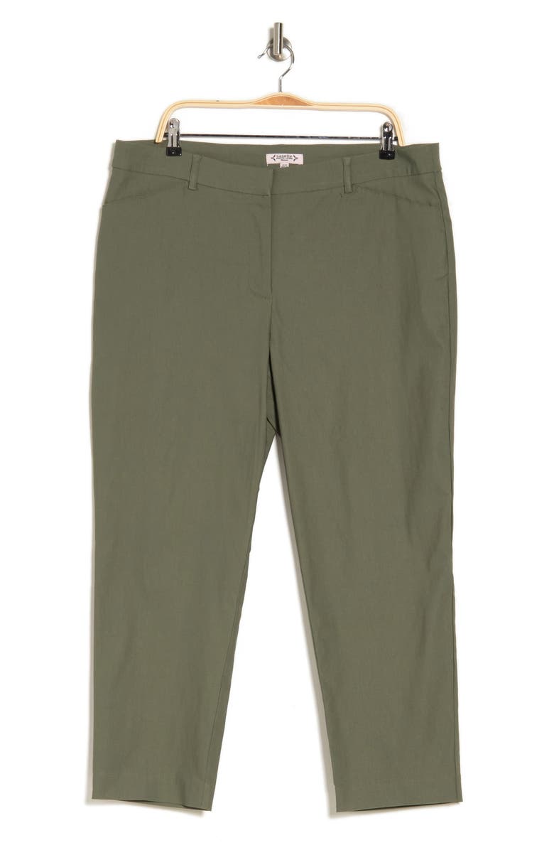 Nanette Lepore Ankle Crop Trouser, Main, color, Prairie Sage