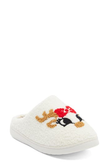 Mia Cozi Slipper In White