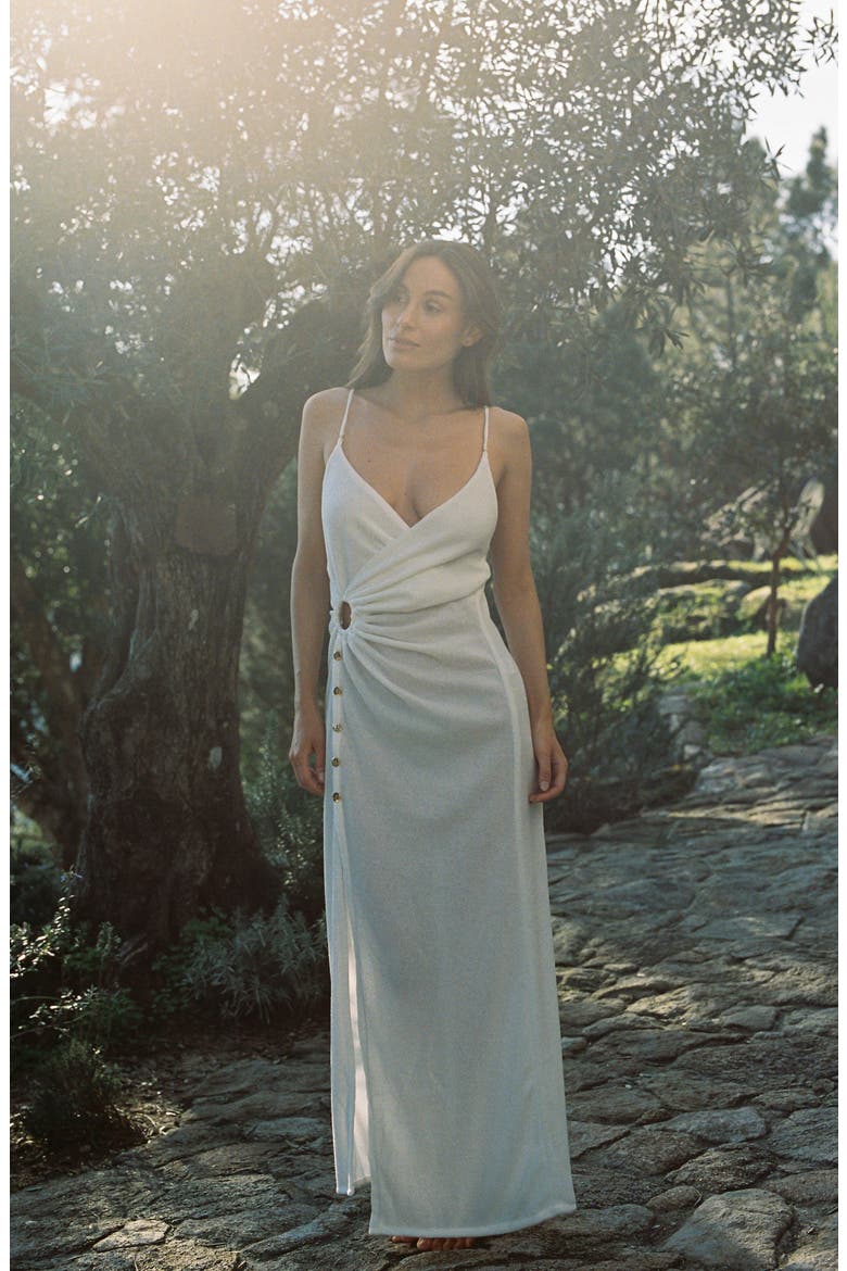 Siren Dress, Alternate, color, Seashell