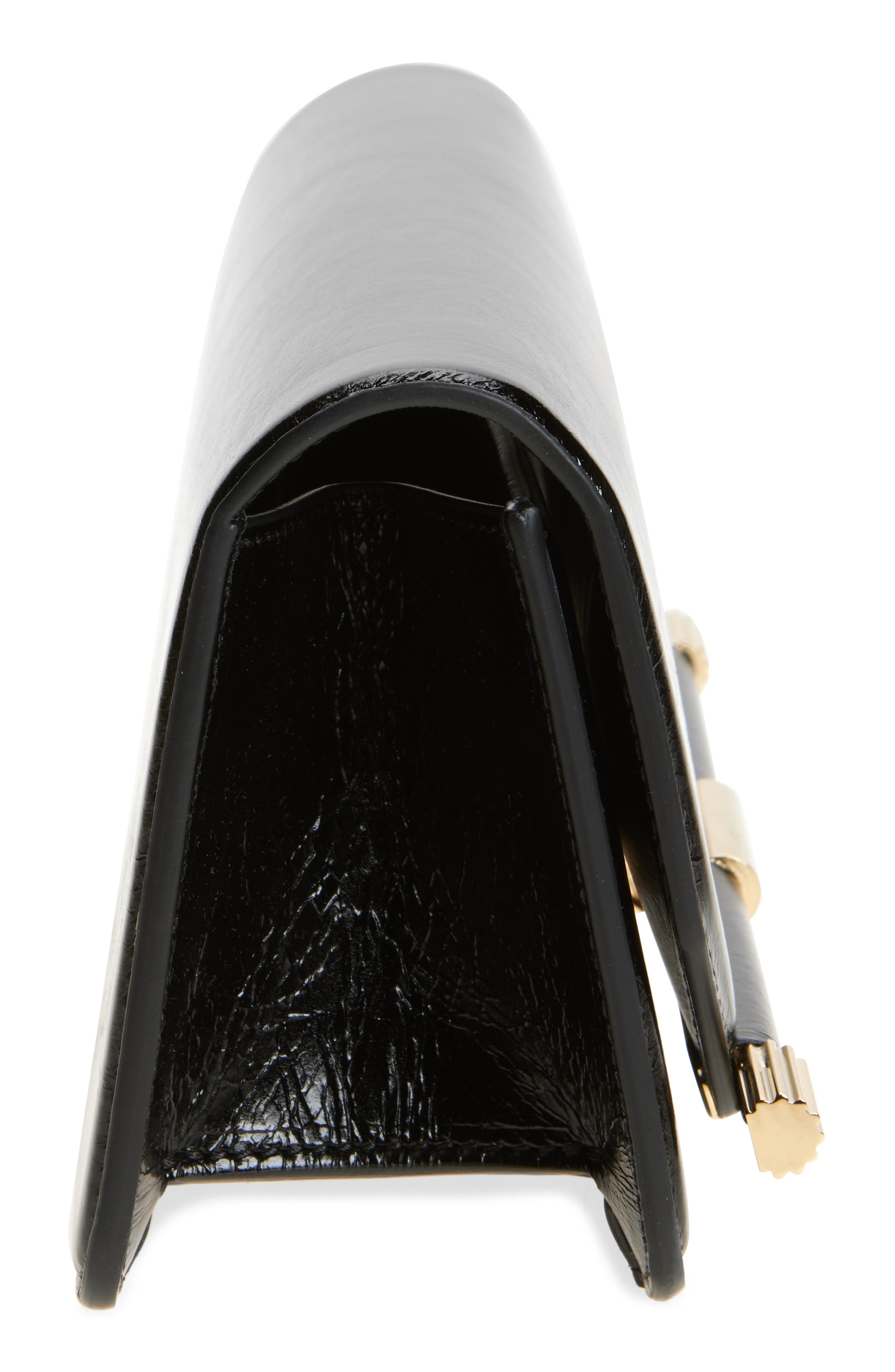 Victoria Beckham 202 Leather Clutch, Alternate, color, 