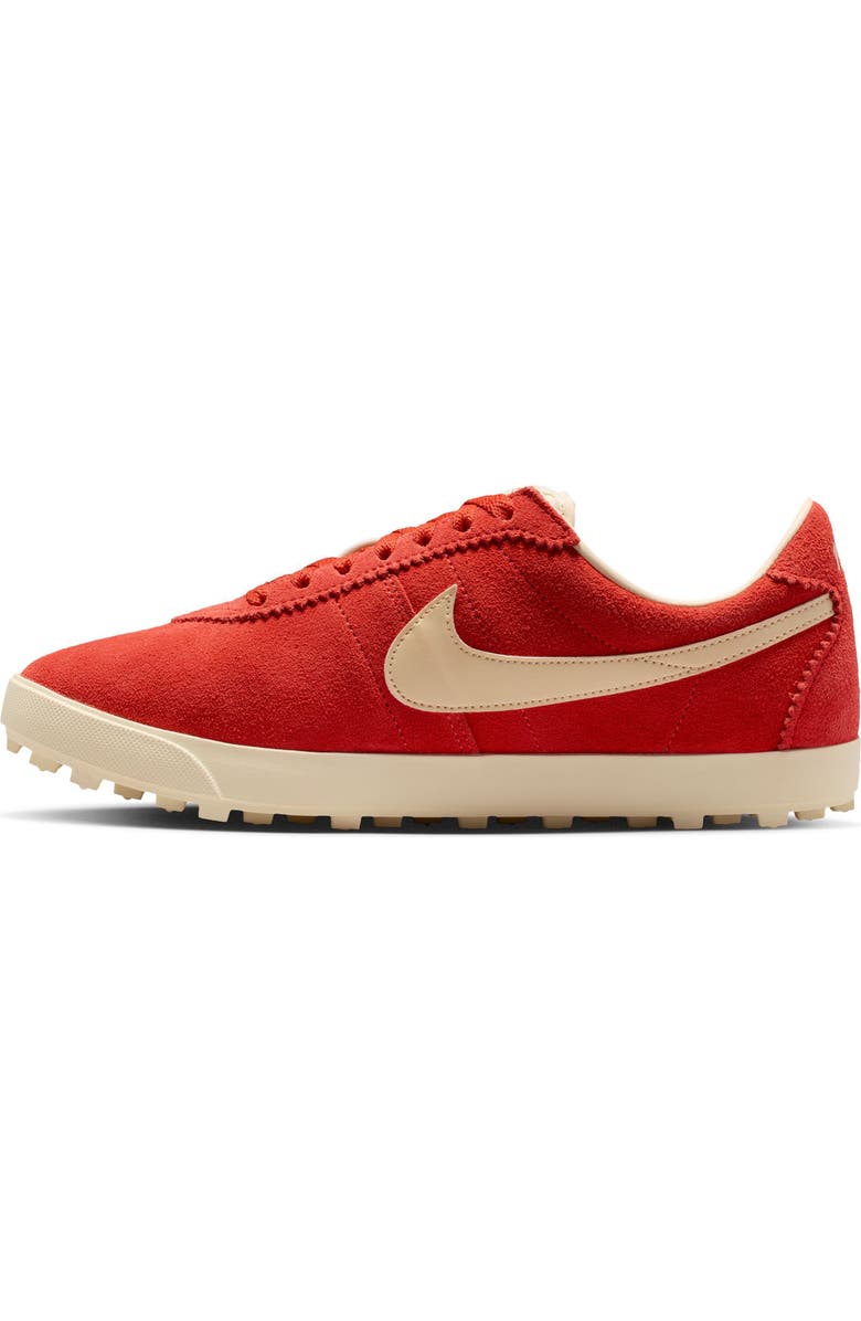 Nike Astrograbber Suede Football Sneaker, Alternate, color, Light Crimson/ Muslin