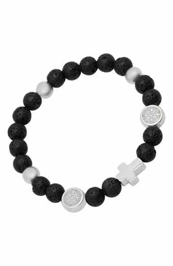 Men's Religious Beaded Bracelet
