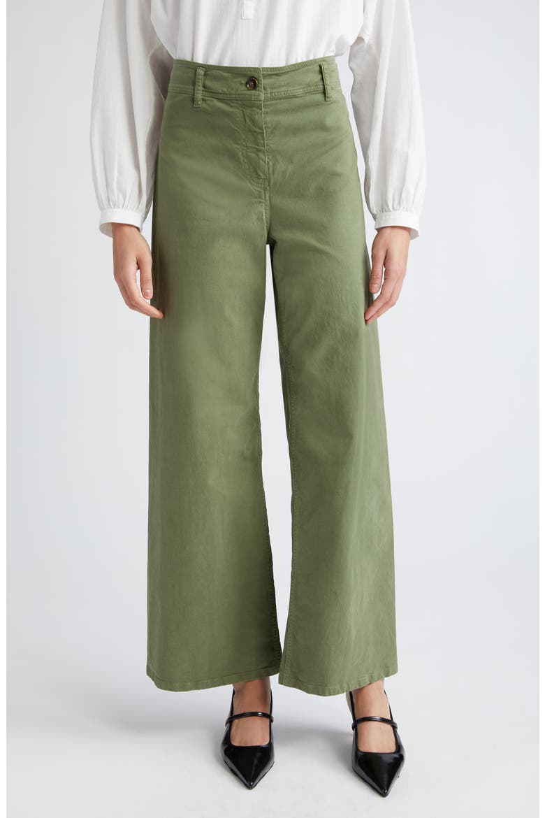 Megan Wide Leg Pants, Main, color, CAMO