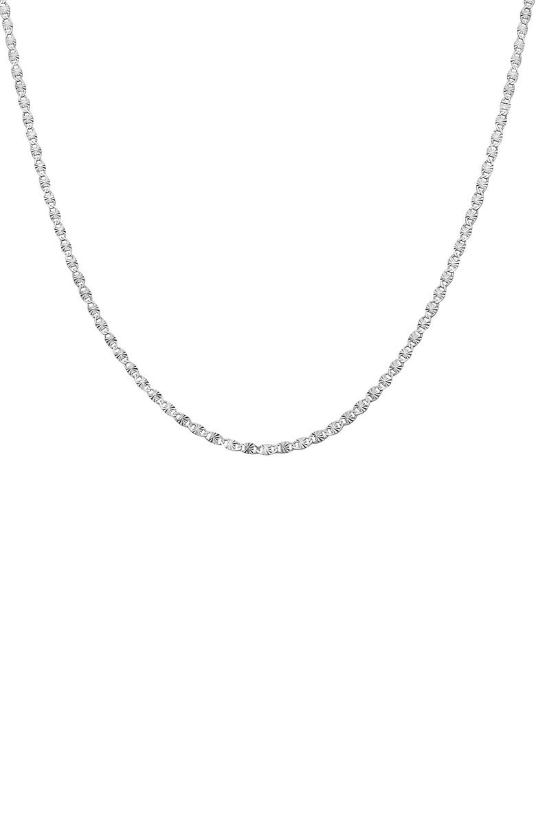 BEST SILVER Sterling Silver Chain Necklace, Main, color, 