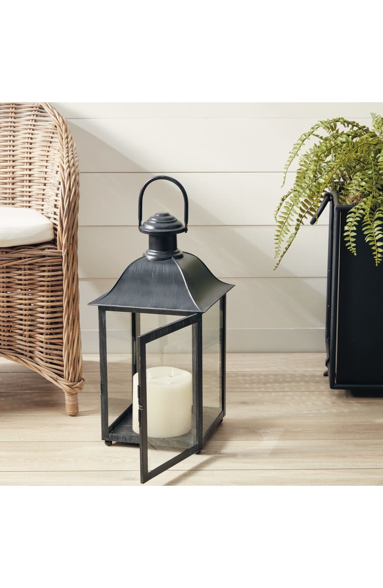 Napa Home & Garden Coach House Outdoor Lantern 23", Alternate, color, Black