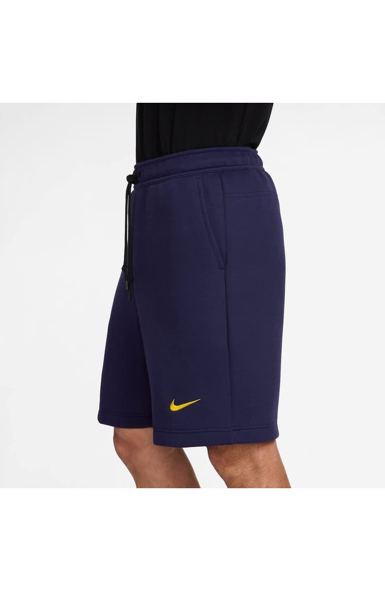 Nike Men's Nike  Purple Barcelona Tech Fleece Shorts, Alternate, color, Purple
