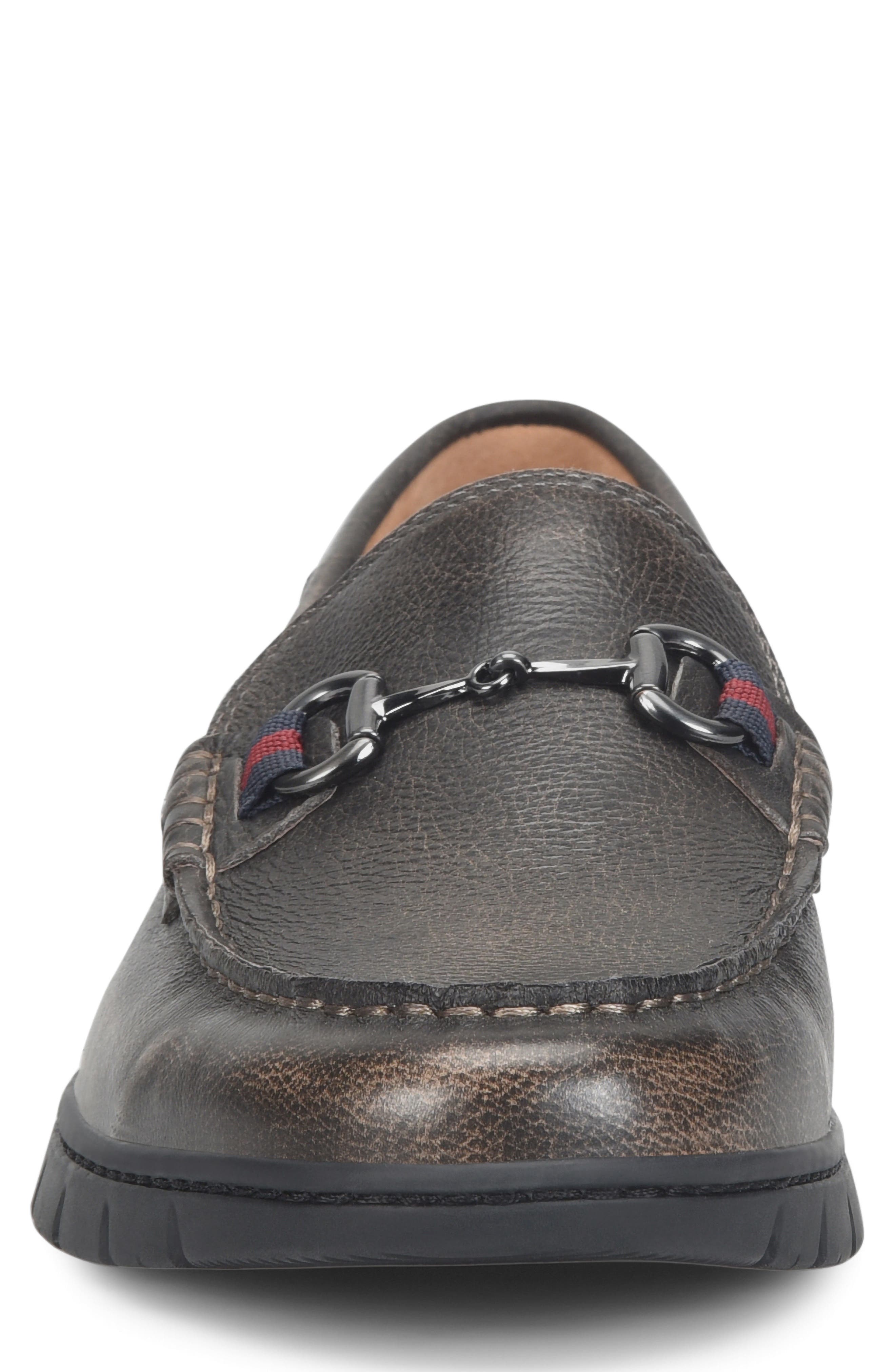 Monza Driving Loafer, Alternate, color, EBONY BROWN