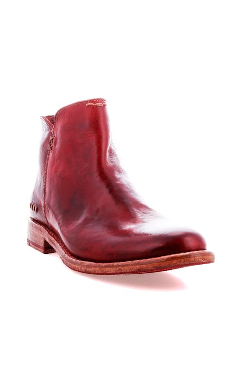 Bed Stu Yurisa Ankle Boot In Red