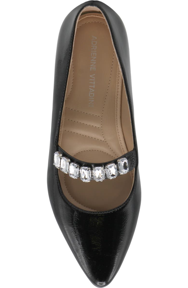 Adrienne Vittadini Penelope Mary Jane Pump, Alternate, color, Black-Pt