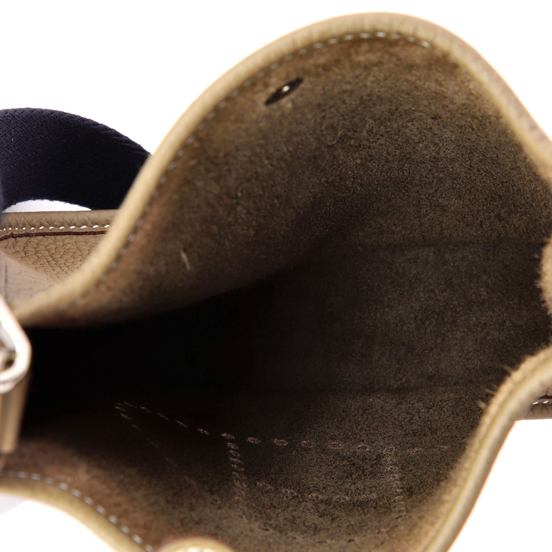 Pre-Owned Hermes Evelyne Bag Gen III Clemence TPM, Alternate, color, Etoupe