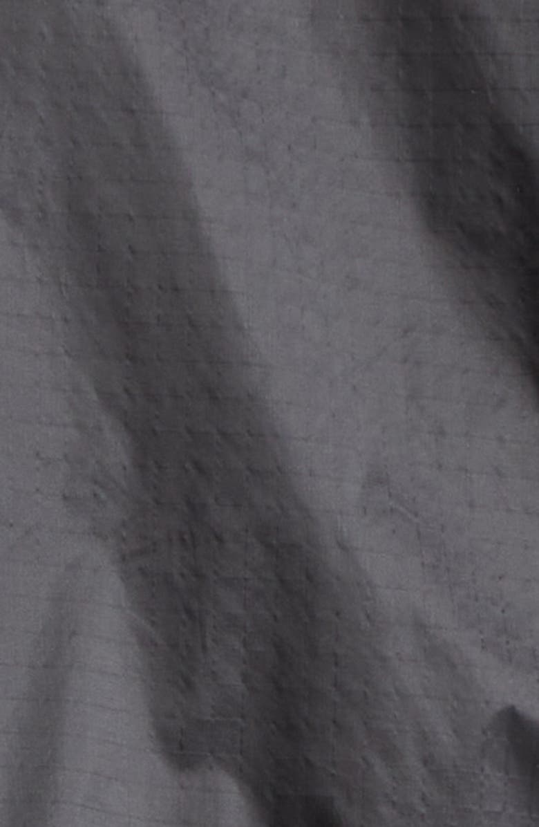 Stone Island Hooded Nylon Windbreaker, Alternate, color, V0062 Lead Grey