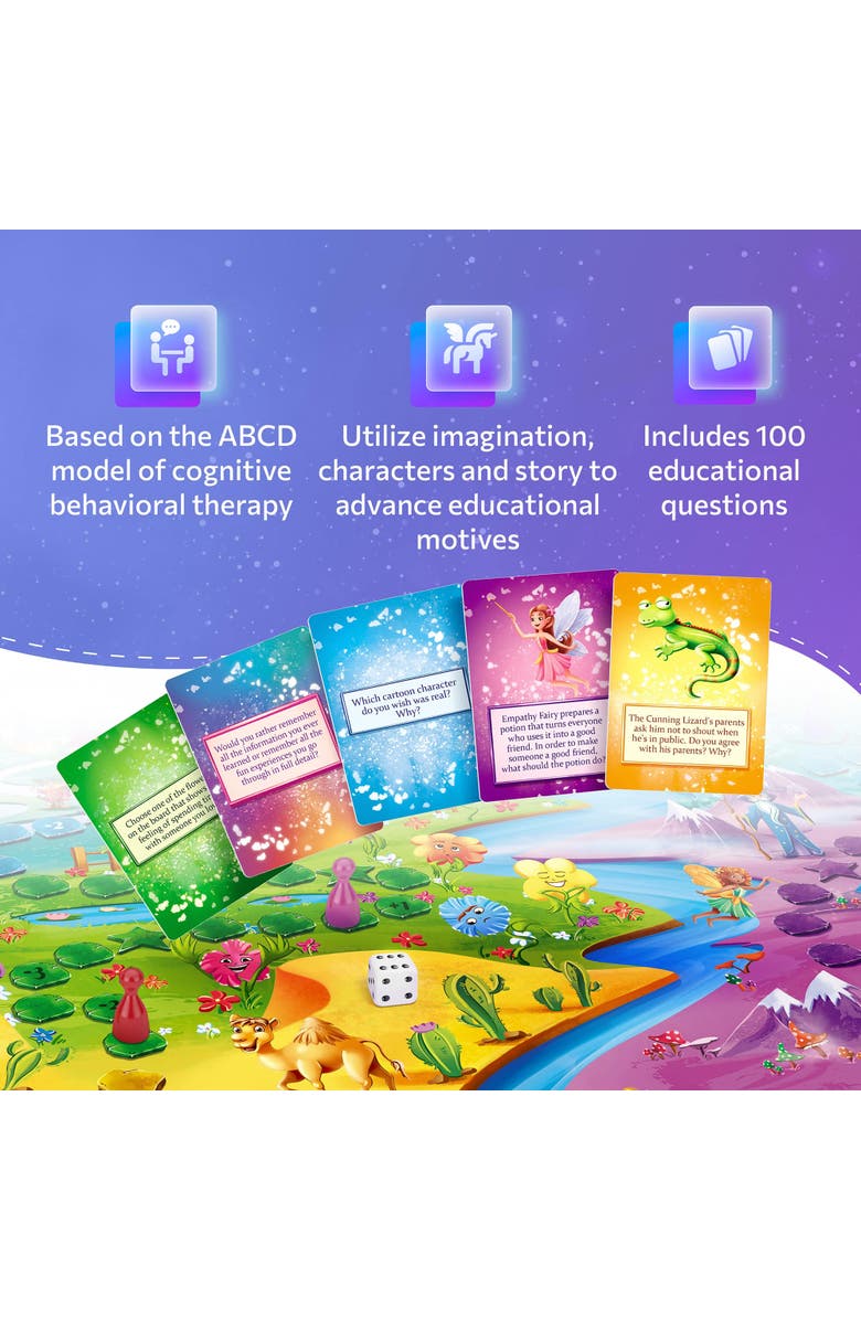 Lupash Games Cbtrail Kids Therapy Board Game, Alternate, color, 
