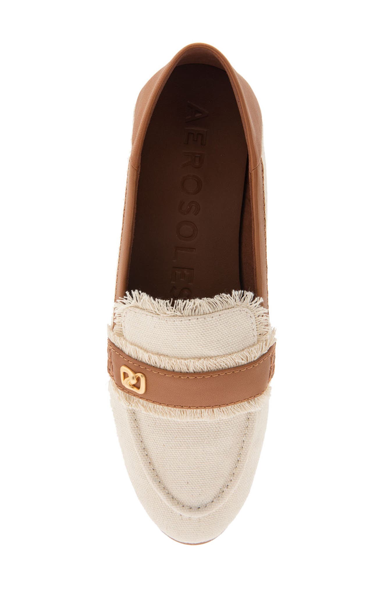 Brik Woven Loafer, Alternate, color, CREAM CANVAS