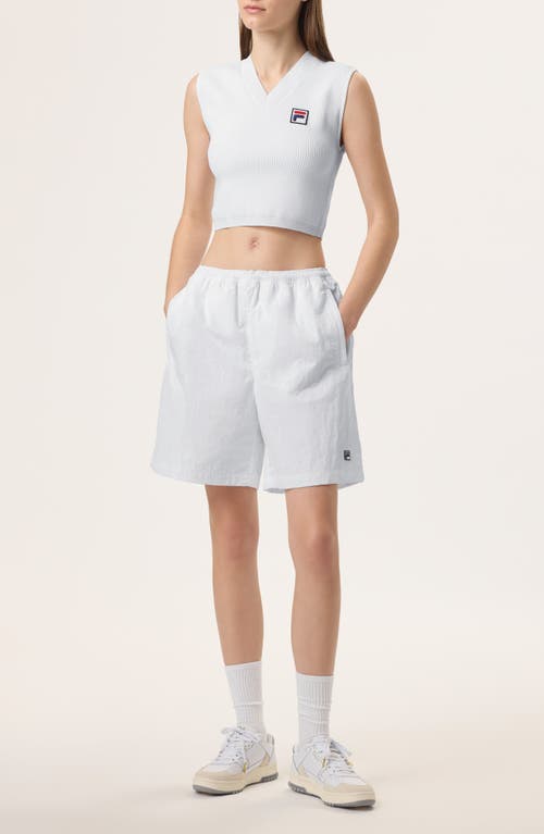 Fila X Hailey Knit Baby Tank In White