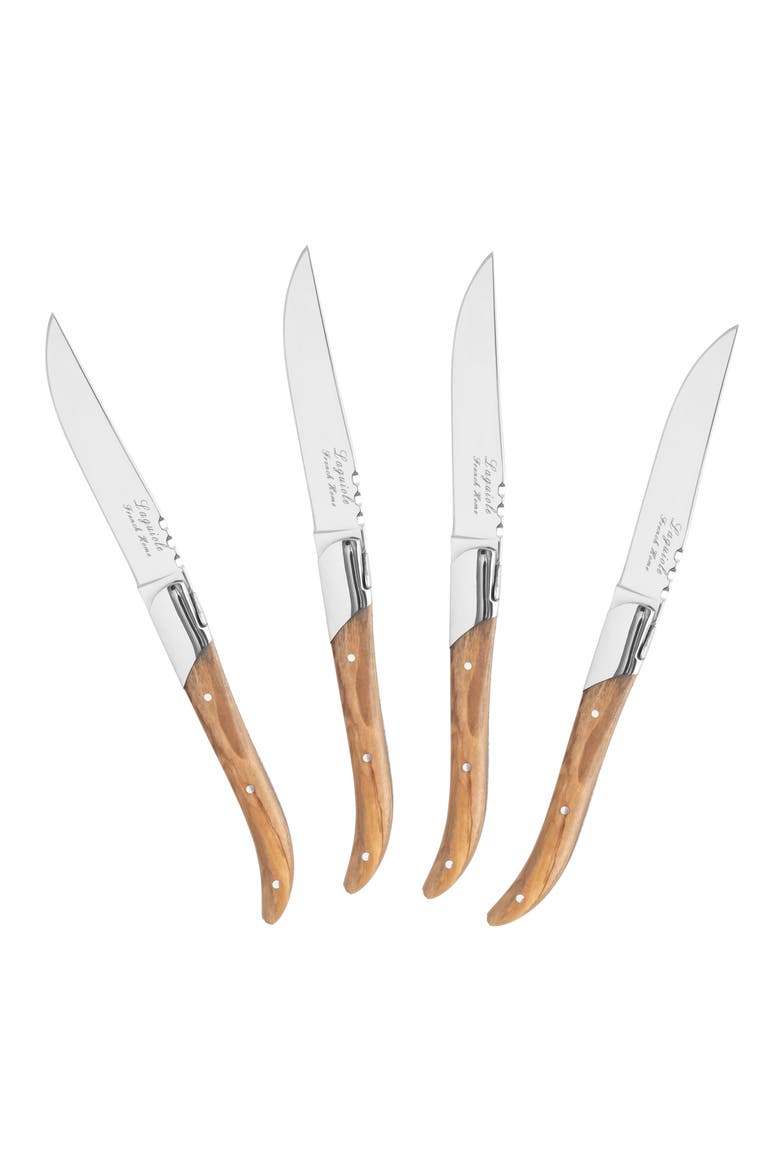 Laguiole Steak Knife - Set of 4, Alternate, color, WOOD