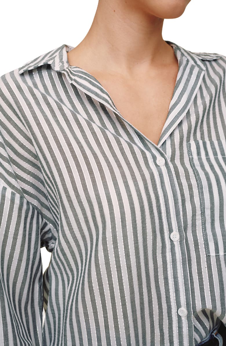 Bella Dahl Oversize Pocket Shirt, Alternate, color,