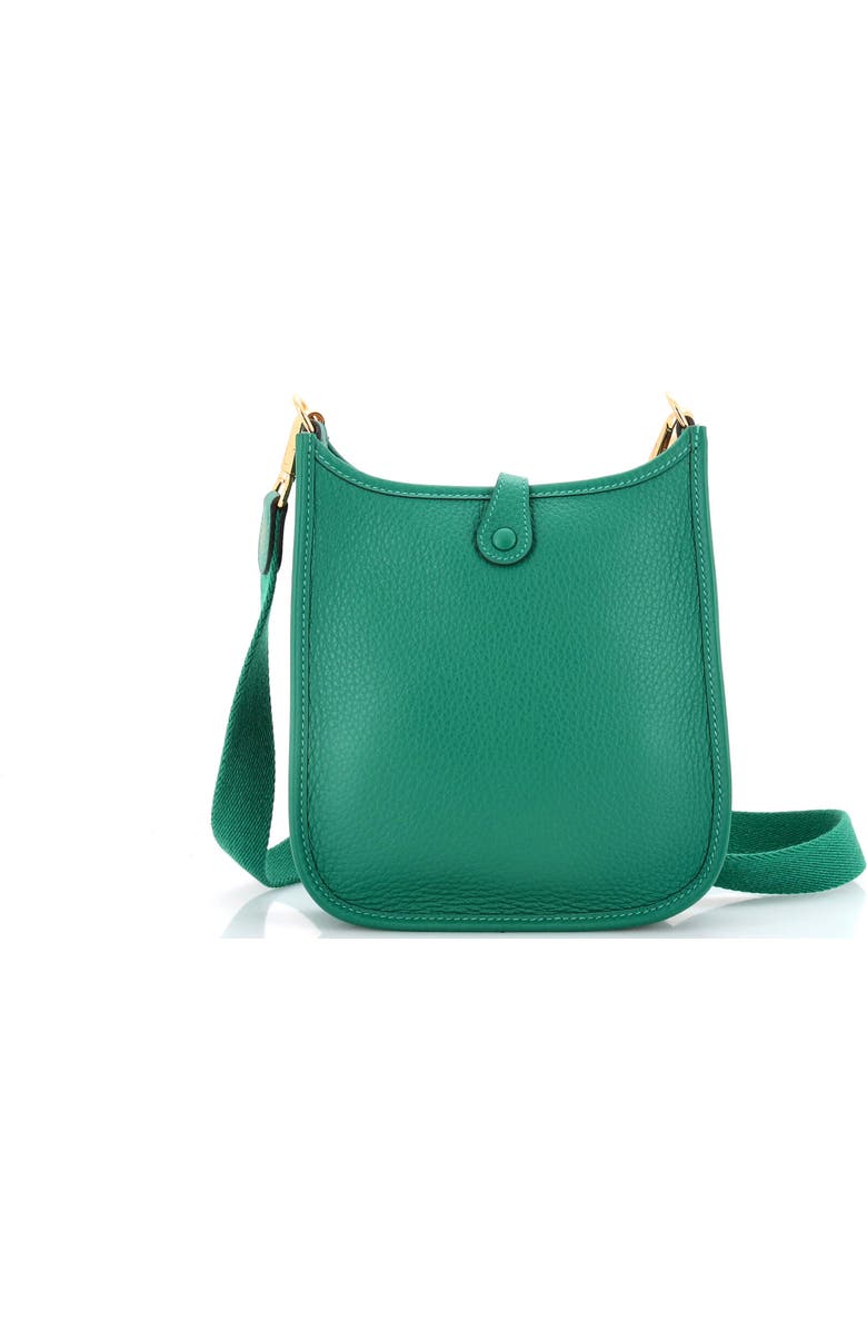 Pre-Owned Hermes Evelyne Bag Gen III Clemence TPM, Alternate, color, Vert Vertigo