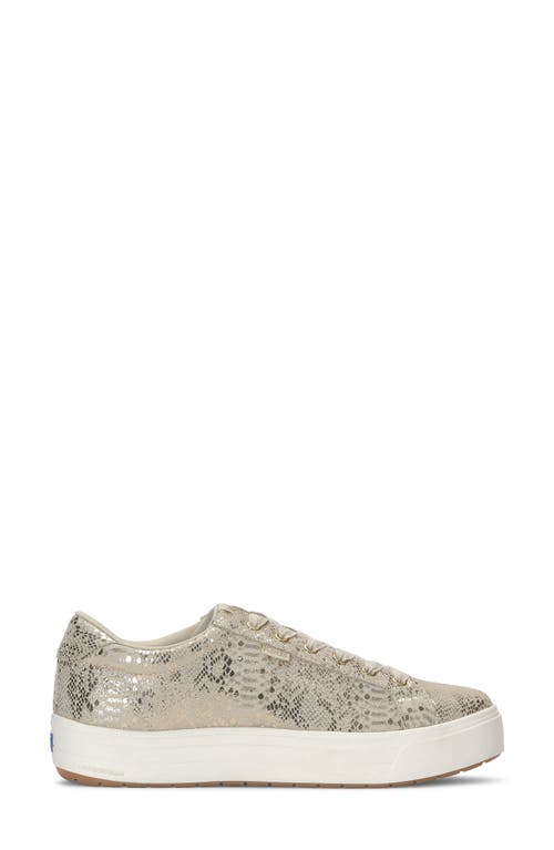 Keds ® Park Platform Sneaker In Gold