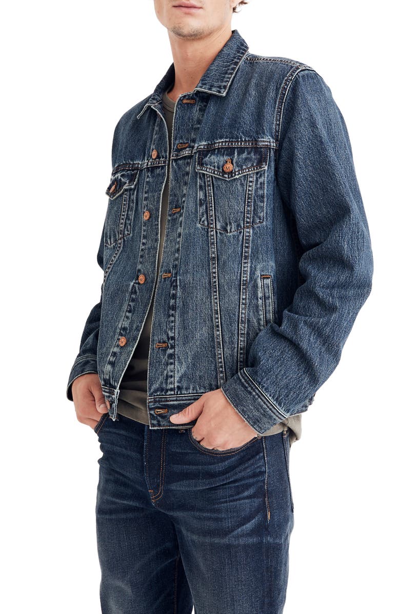 Madewell Classic Denim Jacket, Main, color, 