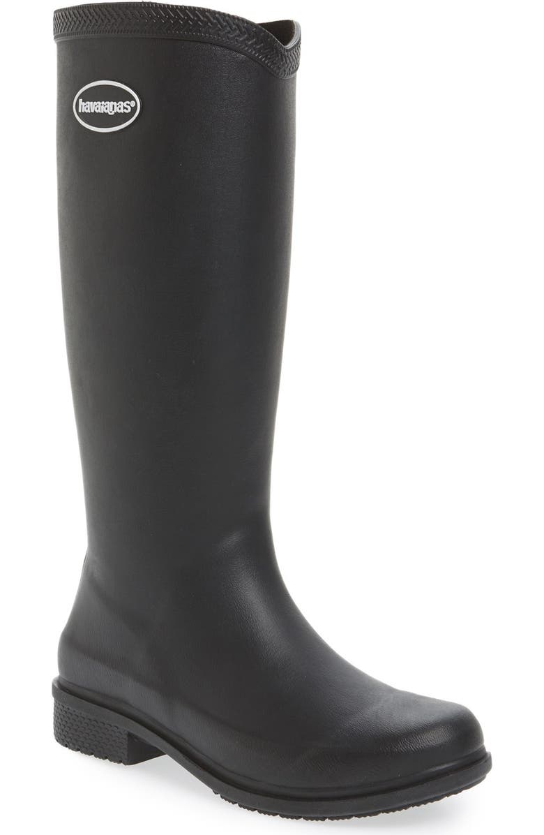 Havaianas 'Galochas Hi Matte' Waterproof Rain Boot, Main, color,
