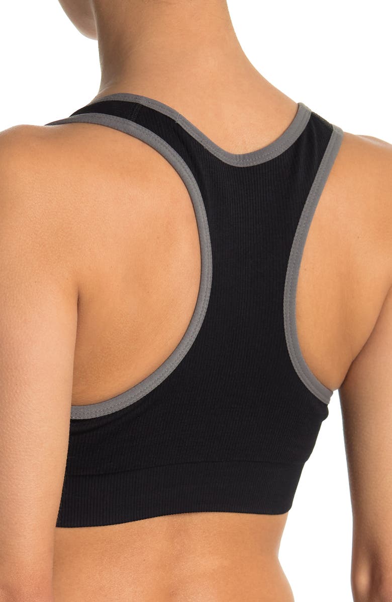 Z by Zella Rival Seamless Bra, Alternate, color, 