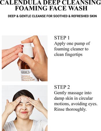 Calendula Deep Cleansing Foaming Face Wash for Normal-to-Oily Skin