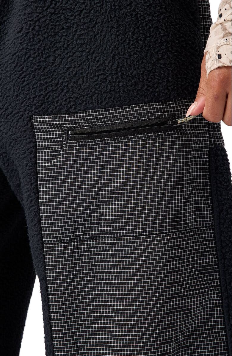 Backcountry Wander Pile-Fleece Pant - Women's, Alternate, color, Black