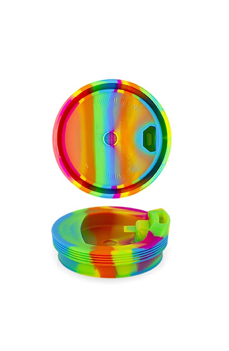 Silipint Silicone Travel Cup Lids 8 oz Set of 4, Alternate, color, 