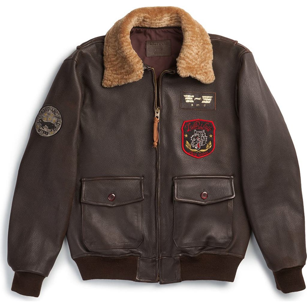 Last Wolf Heavy Weight Lamb Leather Flight Jacket