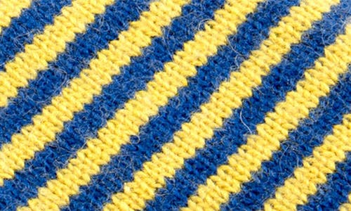 Portolano Stripe Fingerless Gloves In Multi