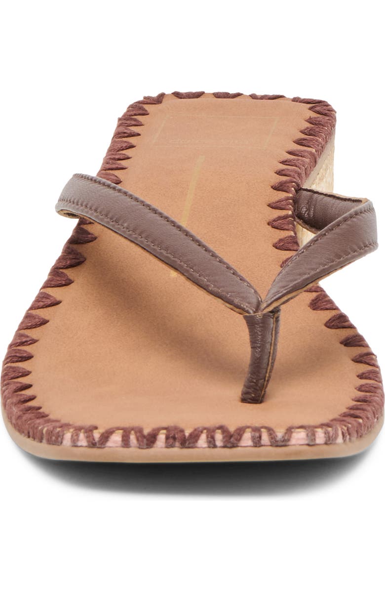 Dolce Vita Barty Flip Flop, Alternate, color, Dark Brown Stella