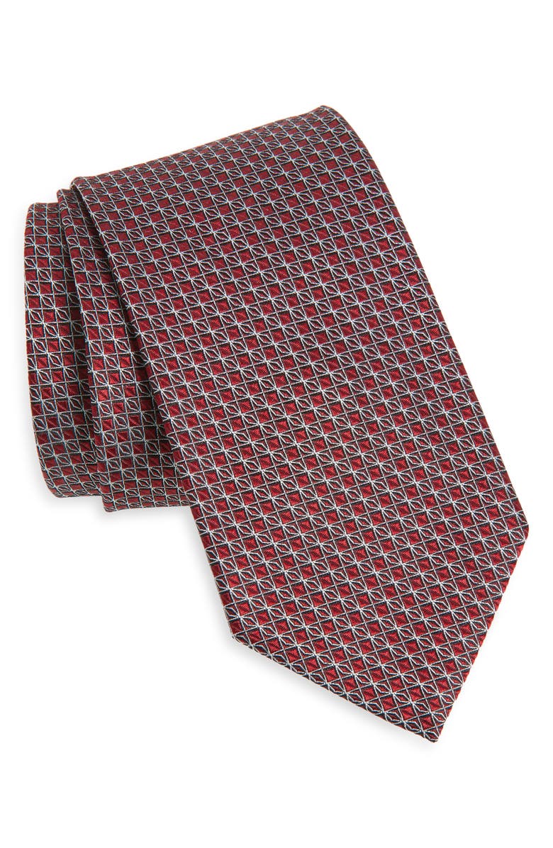 ZEGNA TIES Cento Fili Silk Jacquard Tie, Main, color, 