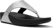 FitFlop Lulu Metallic Snake Toe-Post Sandals