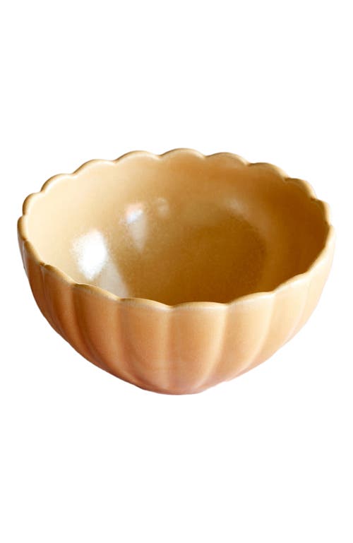 Lemieux Et Cie Dhalia Stoneware 4-piece Bowl Set In Neutral