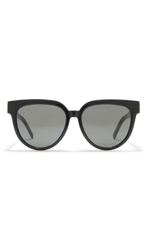 55mm Cat Eye Sunglasses