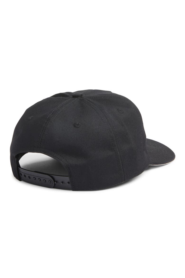 Earth Cap Snapback Baseball Cap, Alternate, color, BLACK
