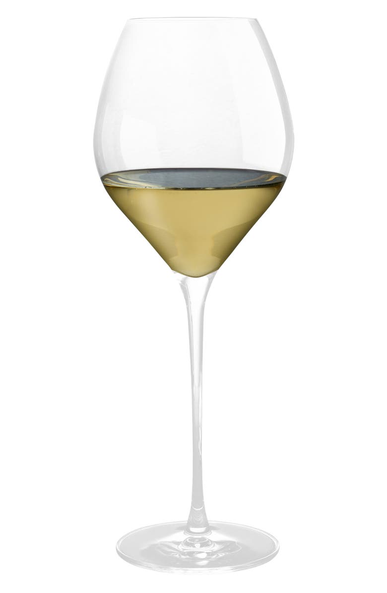 NUDE Fantasy Set of 2 White Wine Glasses, Alternate, color, 