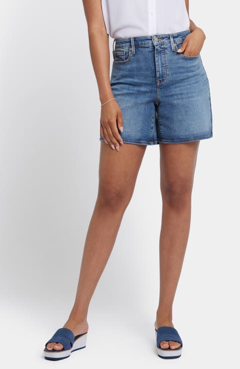 Berkyn High Waist Denim Shorts