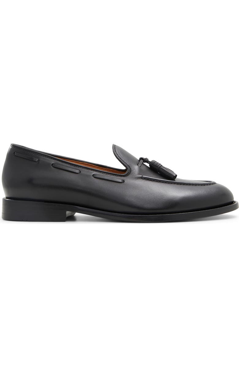 Brooks Brothers Charlton Tassel Loafer, Alternate, color, Black