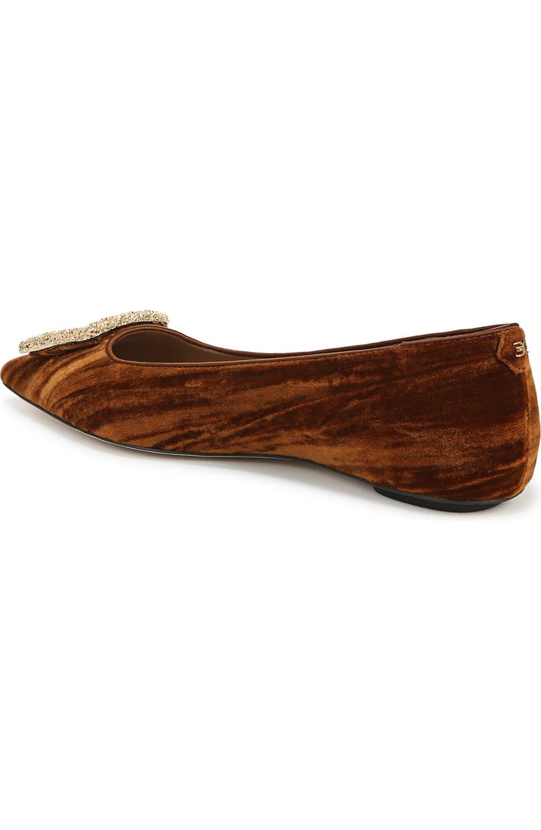 Sam Edelman Nico Pointed Toe Flat, Alternate, color, Spiced Camel