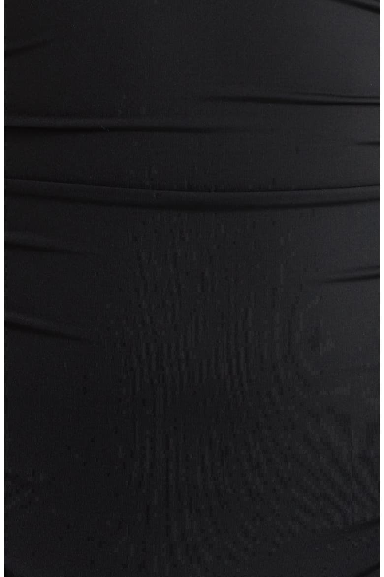 V-Wire One-Piece Swimsuit, Alternate, color, BLACK