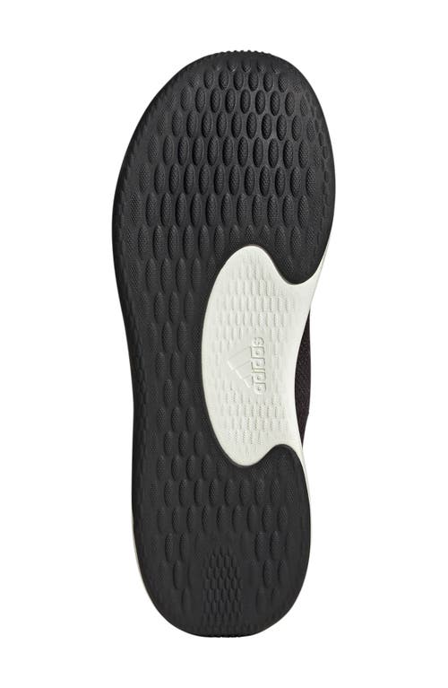 Adidas Originals Adidas Cloudfoam Pure Running Shoe In Black/black/grey