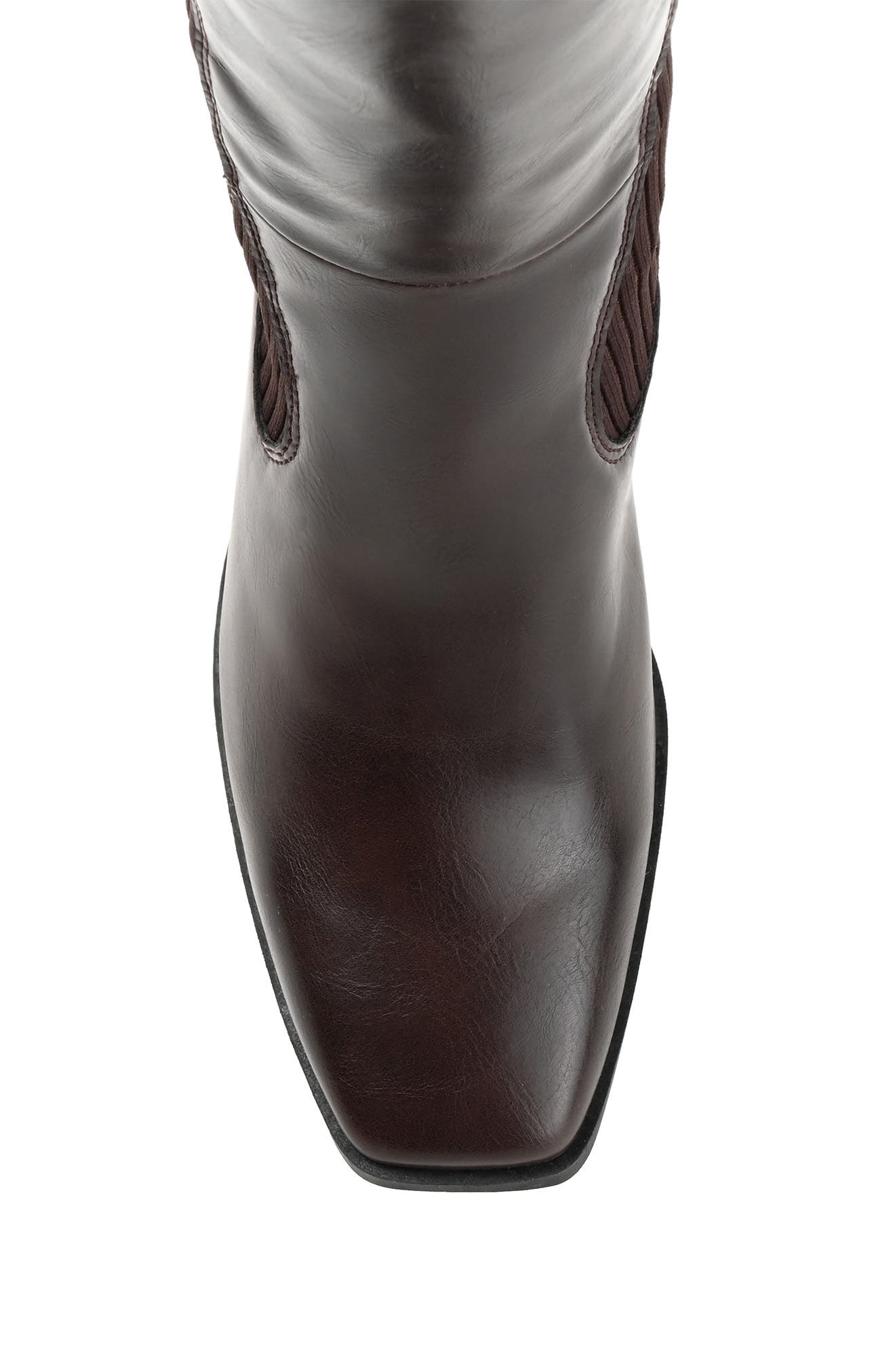 Journee Collection Winny Tall Boot, Alternate, color, Brown