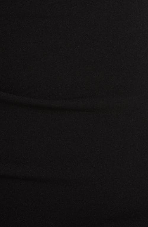 nikki lund marilyn ruched knit dress NIKKI LUND Women's Marilyn Ruched Knit Dress - Black