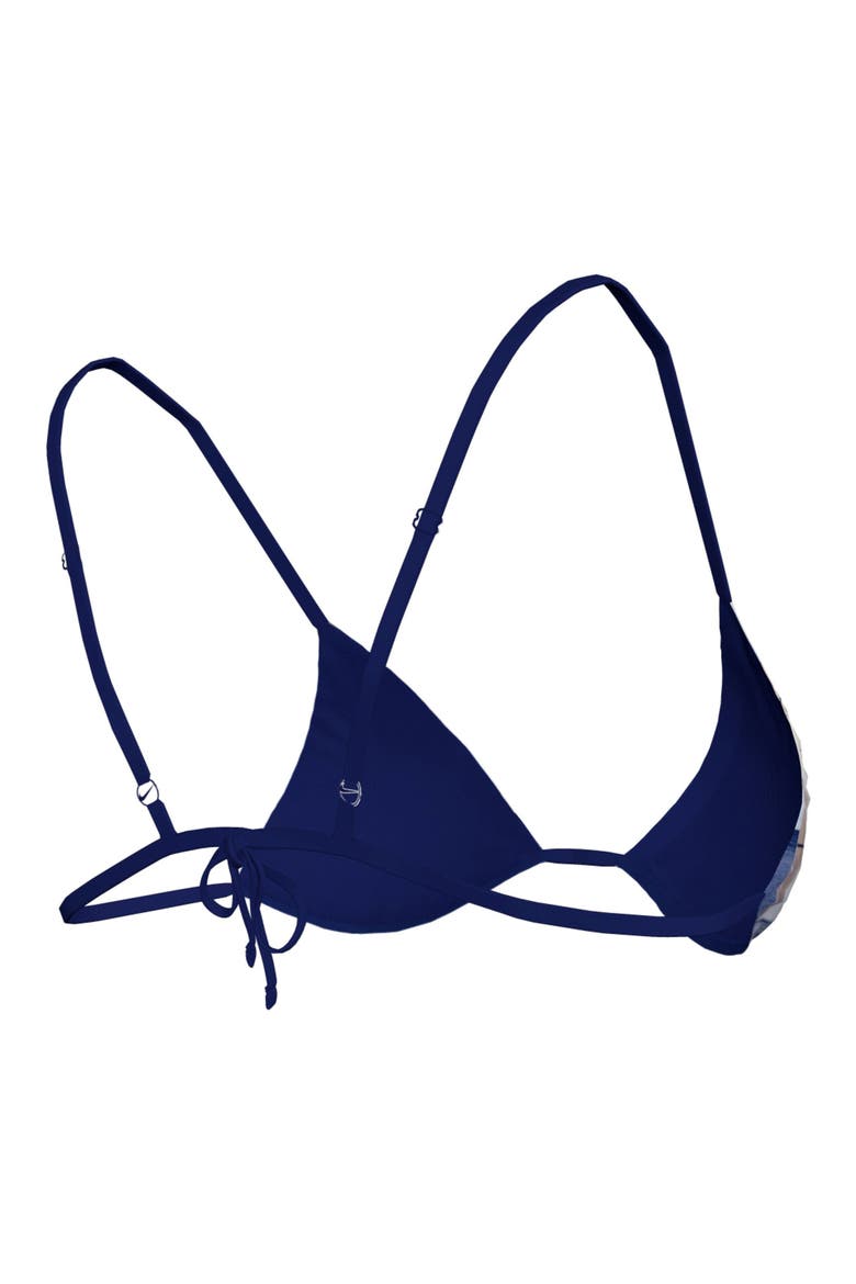 Triangle Bikini Swim Top, Alternate, color, BLUE MULTI