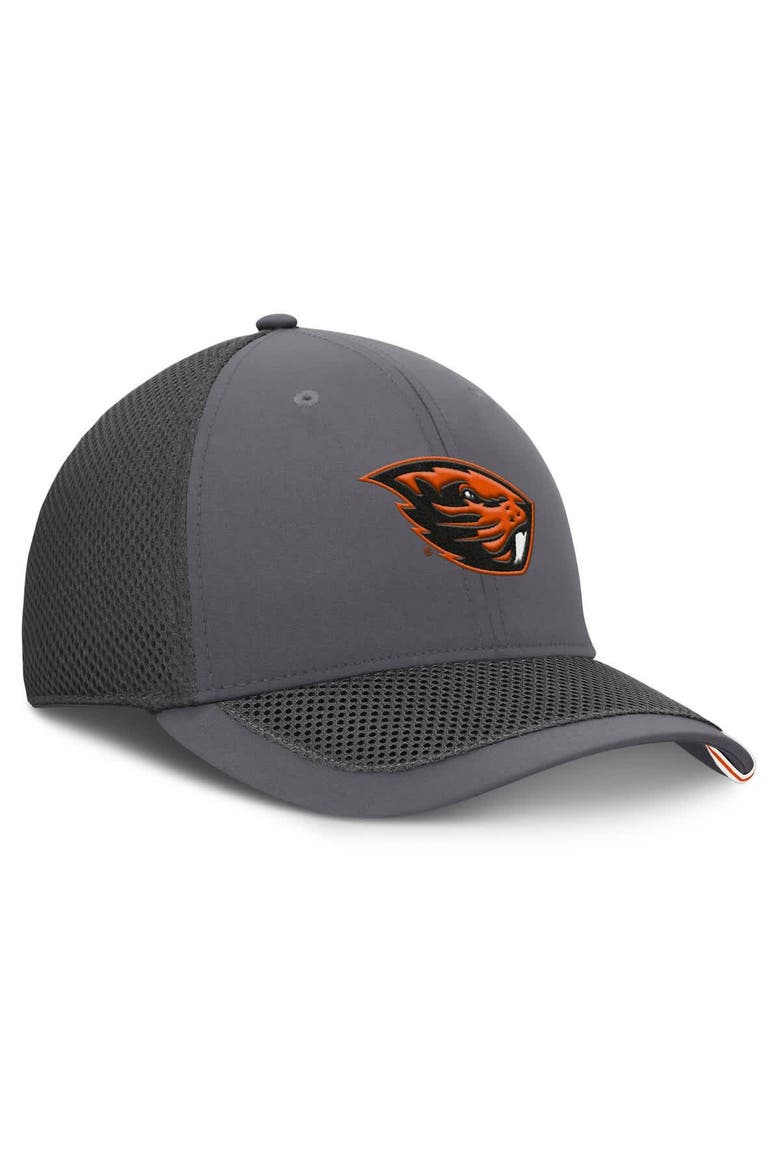 Men's Fanatics Gray Oregon State Beavers Clincher Flex Hat, Alternate, color, Gray